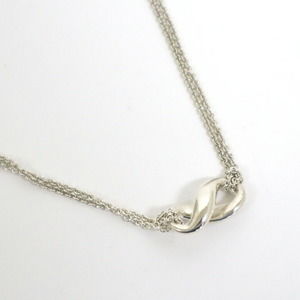 Tiffany Infinity Necklace Silver